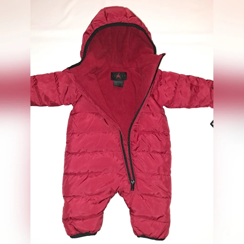 NWT Jordan Jumpman Puffer Coat/Snowsuit- 0-3 Months